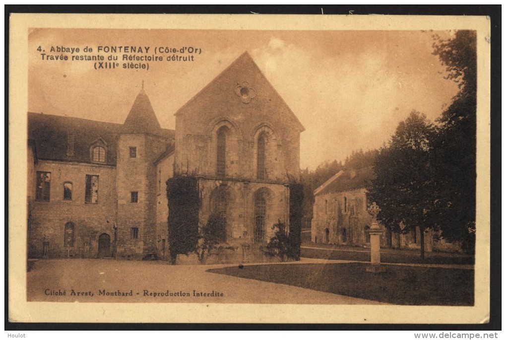 4 Abbaye De FONTENAY XIII°c Siêcle - Fontaine Le Dun