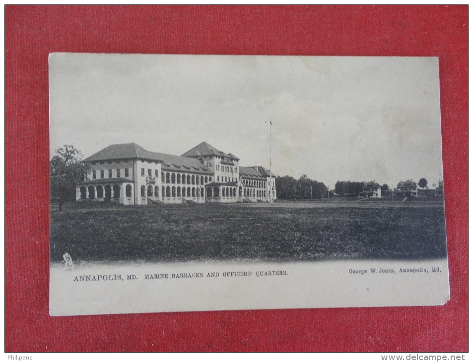 Maryland> Annapolis – Naval Academy  Marine Barracks & Officers Quarters Tuck Series   Reference 1682 - Annapolis – Naval Academy