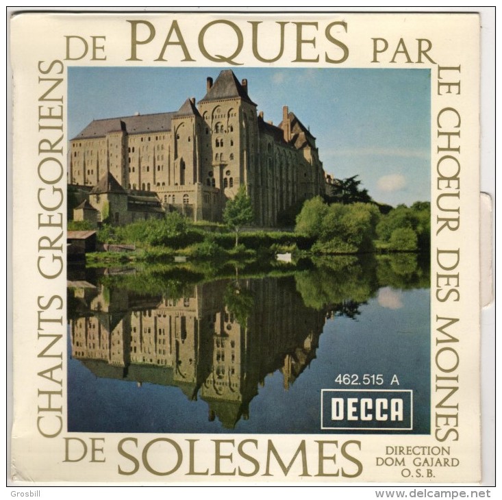 CHEOEUR Des MOINES De SOLESMES : Chants Grégoriens De Pâques (EP) - Chants Gospels Et Religieux