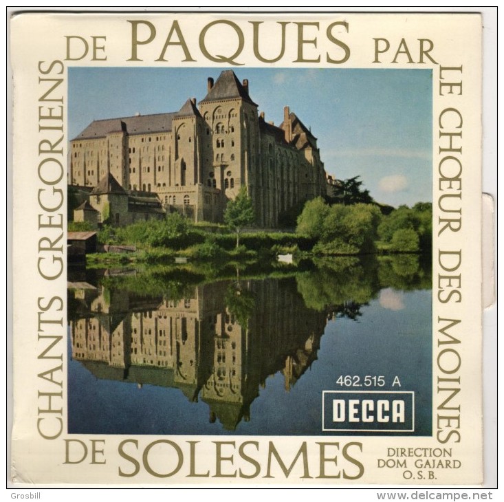 CHEOEUR Des MOINES De SOLESMES : Chants Grégoriens De Pâques (EP) - Religion & Gospel