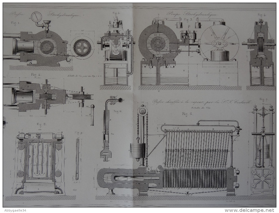 PRESSES HYDRAULIQUES _  APPAREIL D'INJECTION, DIT STERHYDRAULIQUE, PAR MM. DESGOFFE ET OLLIVIER Publication Industrielle - Machines