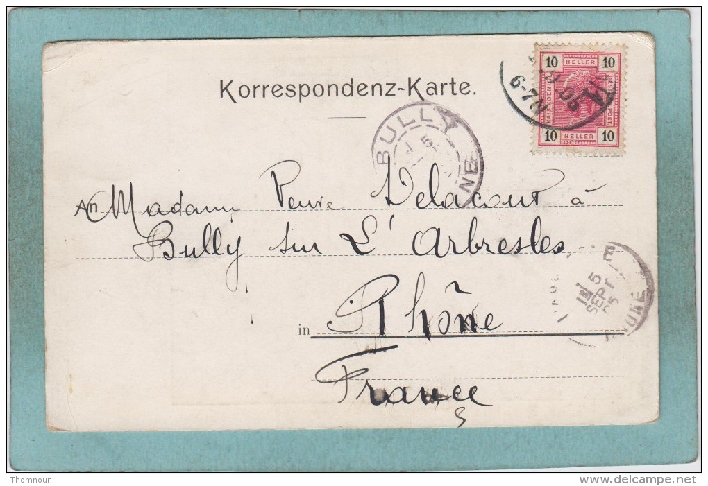 WIEN  -  KARLSKIRCHE  -  1905  -  CARTE  PRECURSEUR  - - Kirchen