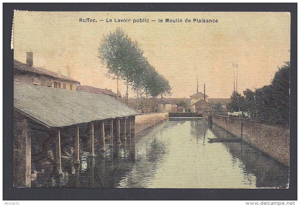 RUFFEC -  Le Lavoir Public - Le Moulin De Plaisance - Ruffec