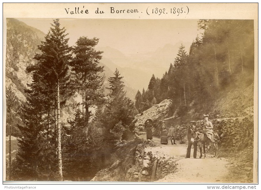 France, Vallée Du Borreon (Boréon) - Old (before 1900)