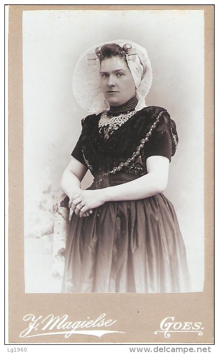 Mooie Carte De Visite Foto - Fam. Sodenkamp Uit Amsterdam - Fotograaf J. Magielse - Goes - Identified Persons