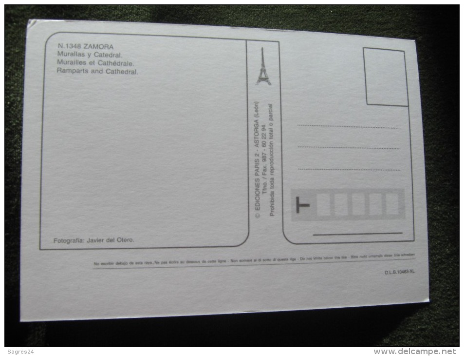 Zamora - Murallas Y Catedral - Murailles Et Cathédrale - Zamora