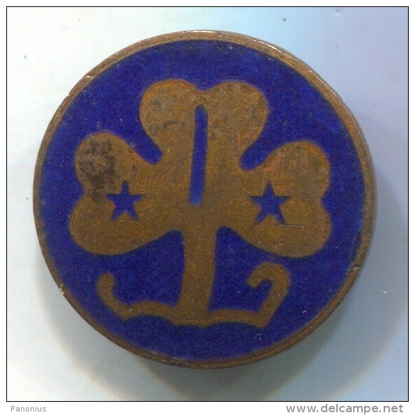 SCOUT, Scoutisme, Eclaireur - Holland Netherlands, Enamel, Vintage Pin, Badge - Scouting