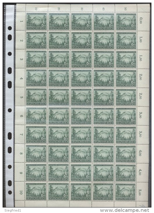 Deutsches Reich **  855-856  Rosegger, Brunlechner Bogen - Unused Stamps