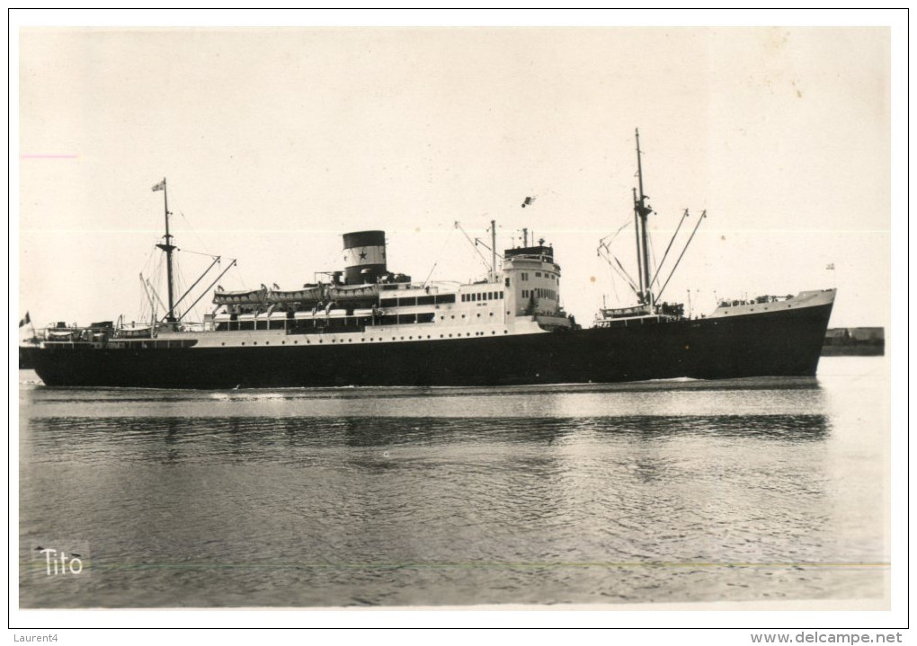 (799 ORL) Very Old Postcard - Carte Ancienne - France - Cruise Ship Foucauld - Piroscafi