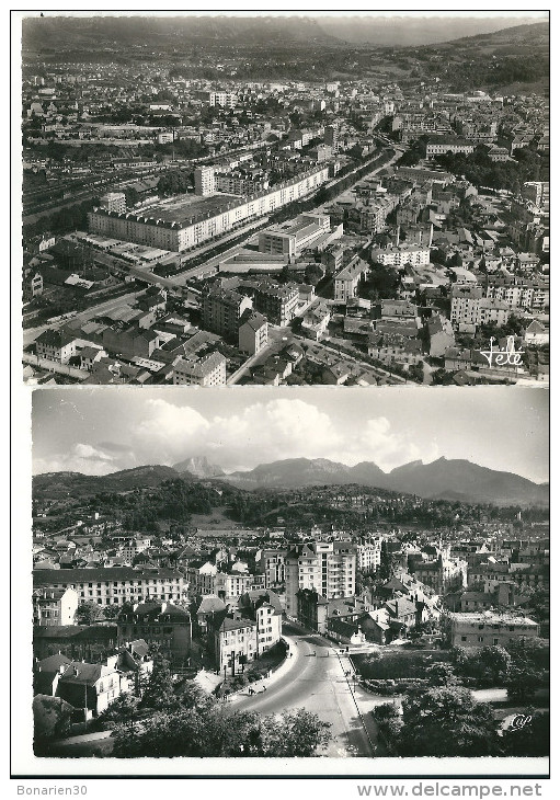 LOT 2 CPSM 73 CHAMBERY CITE DU PARADIS+ BELLE VUE GENERALE MASSIF - Chambery