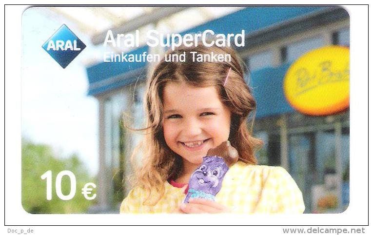 Germany - Aral Petrol Station - Carte Cadeau - Carta Regalo - Gift Card - Geschenkkarte - Milka Chocolate - Girl - Gift Cards