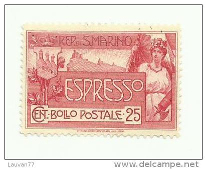 Saint-Marin Express N°1 ( Neuf Sans Gomme Et Sans Charnière) Côte 20 Euros - Timbres Express