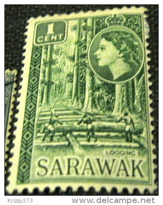 Sarawak 1964 Logging 1c - Mint - Sarawak (...-1963)