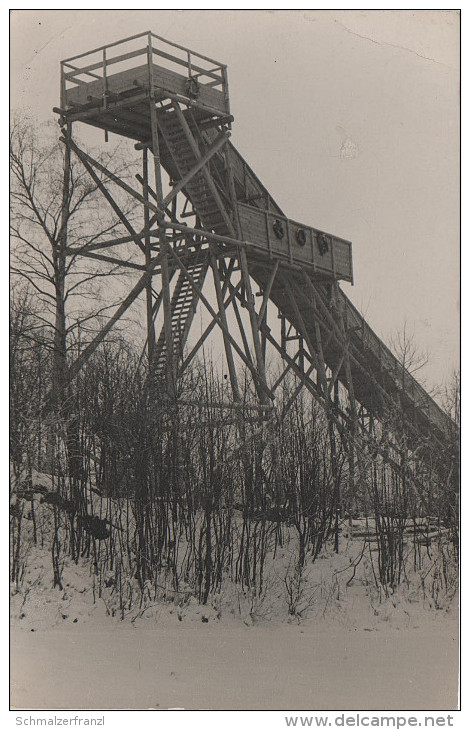 Foto AK Kemtau Erzgebirge Turnerschanze Skischanze Bei Burkhardtsdorf Eibenberg Einsiedel Chemnitz Klaffenbach Jahnsdorf - Burkhardtsdorf