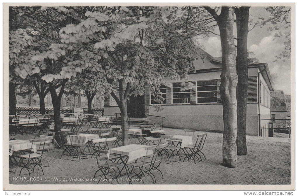 AK Gasthaus Waldschänke Zwochau Hohburger Schweiz Bei Wurzen Röcknitz Hohburg Böhlitz Thallwitz Eilenburg Schildau - Eilenburg