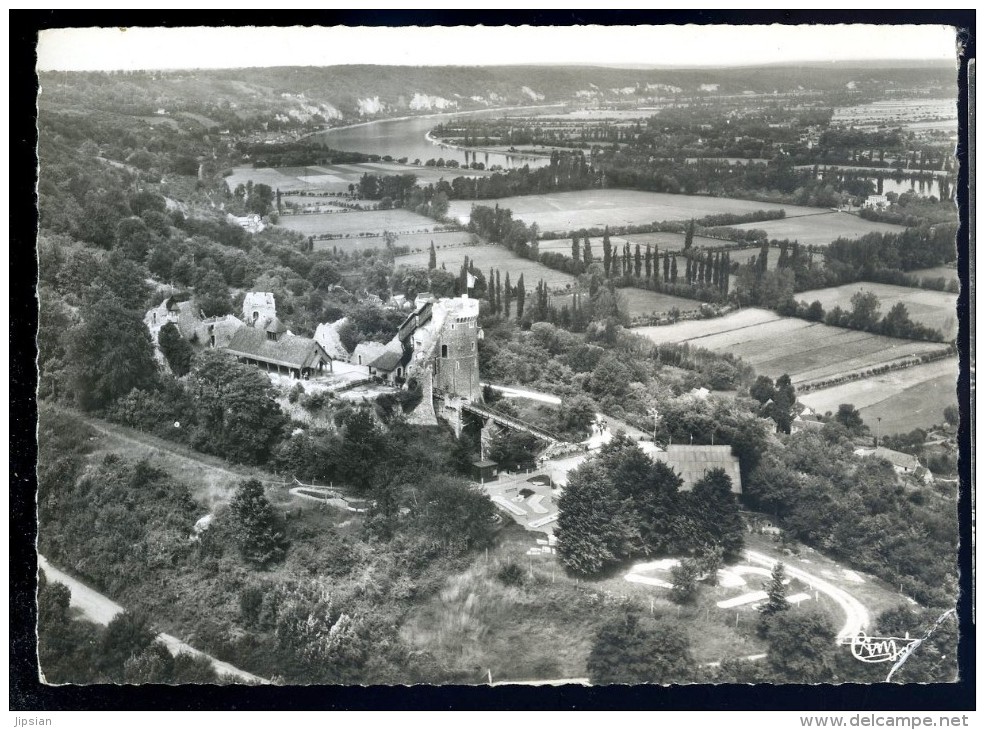 Cpsm Du 76 Moulineaux Château De Robert Le Diable Et Vallée De La Seine   JA15 10 - Autres & Non Classés