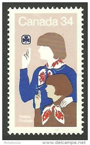 CANADA 1985 SCOUTS GIRL GUIDES 75TH ANNIVERSARY SET MNH - Unused Stamps