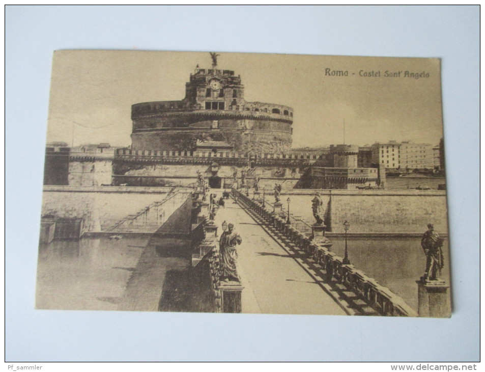 AK 1911 Italien. Roma - Castel Sant Angela. - Otros Monumentos Y Edificios