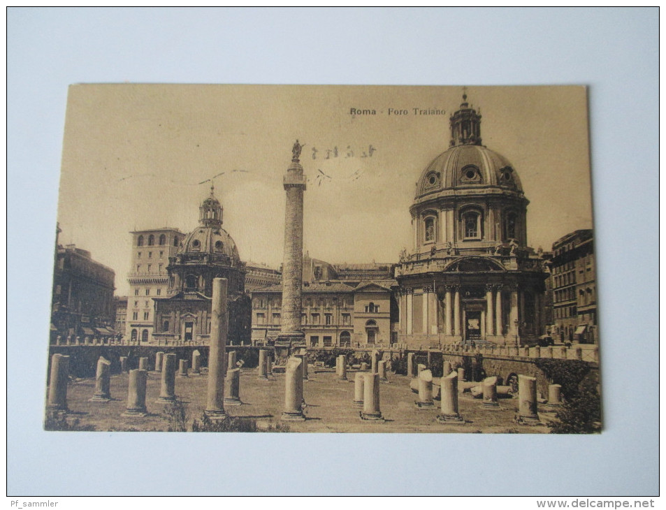 AK 1911 Italien. Roma - Foro Traiano - Altri Monumenti, Edifici