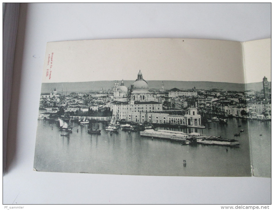 AK 1899 ?! Italien. Venezia. Panorama. Klappkarte. Stengel & Co. Dresden. Tolle Karte!! - Venezia (Venice)