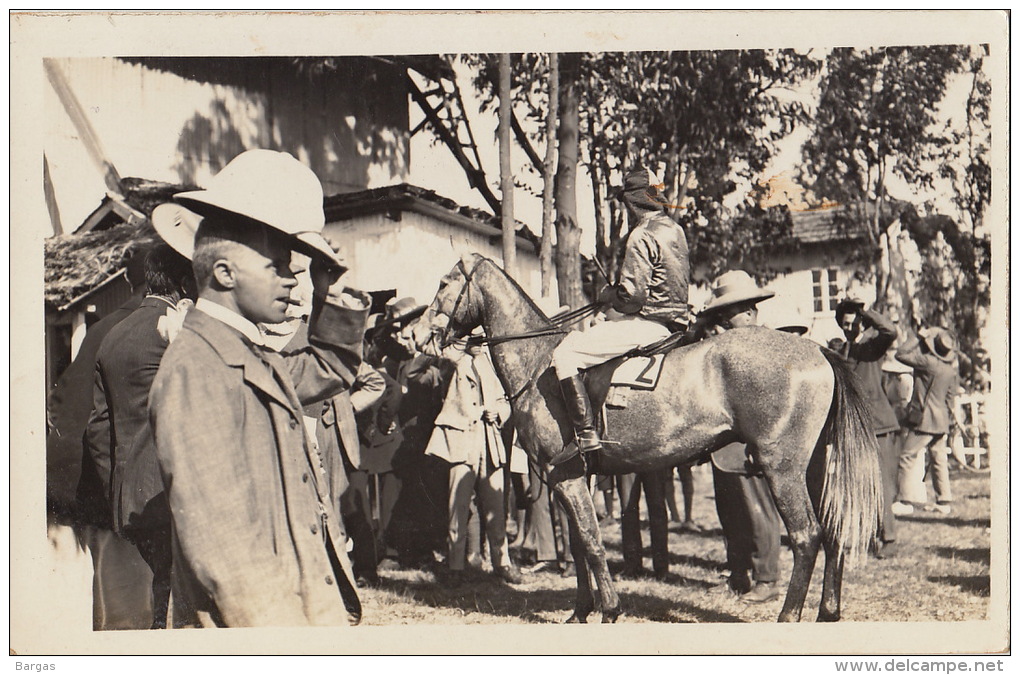 Carte Photo Lagos Nigeria Course De Chevaux Hippodrome - Nigeria