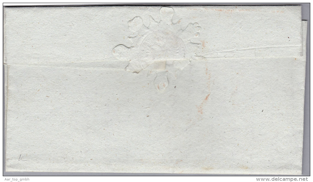 Österreich WIEN Langstempel 1835-10-01 Vorphilabrief Nach Pulkau NÖ - ...-1850 Voorfilatelie