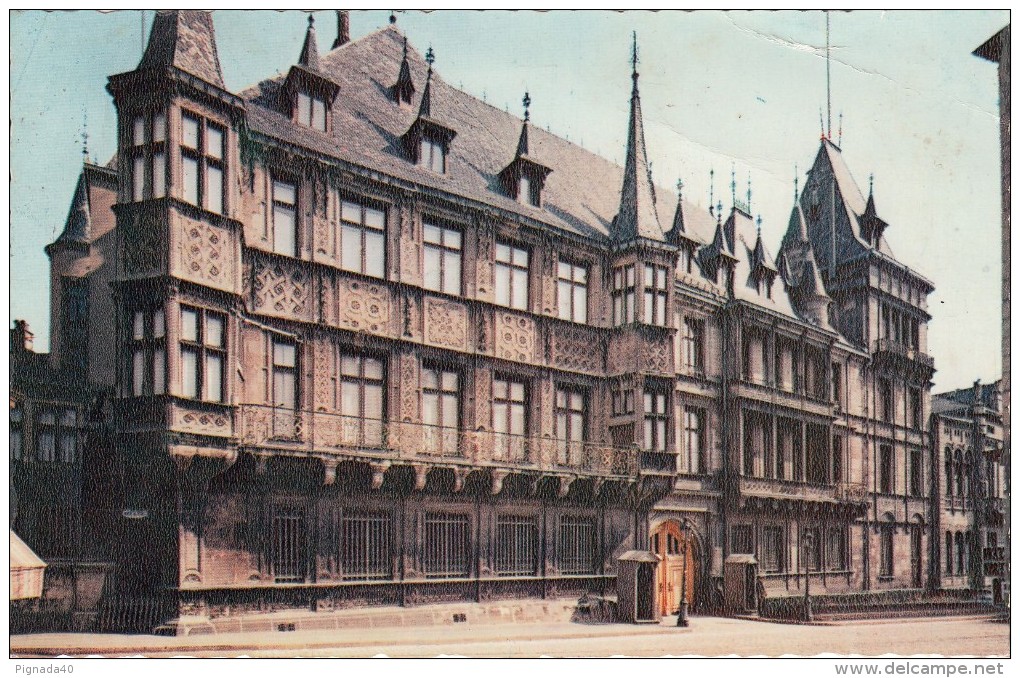 Cp , LUXEMBOURG , Le Palais Grand-Ducal - Luxembourg - Ville