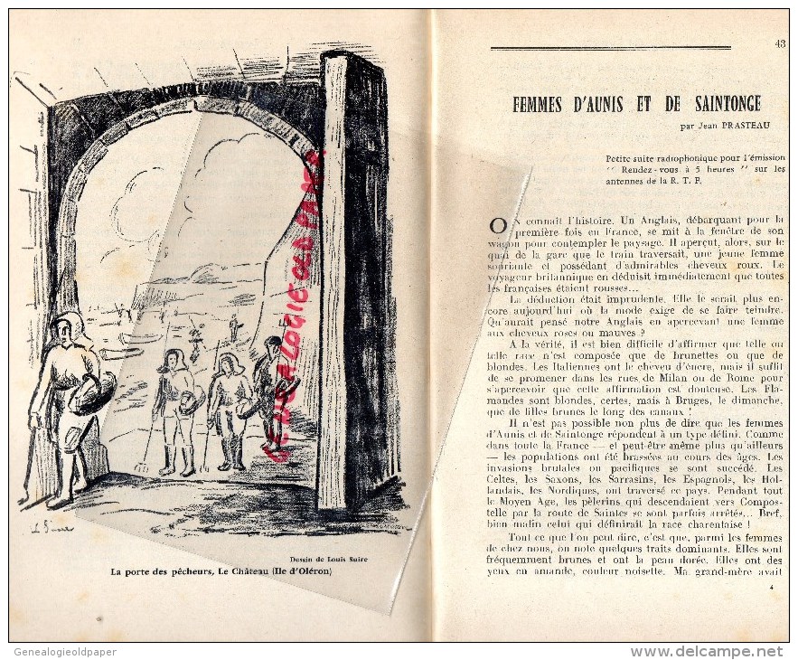 86 - LES CAHIERS DE L' OUEST - N° 4- 1960- BORDONOVE- CHABANEIX-COMANDON-DUPE-FAUCONNIER-GOURVEST-PRASTEAU - Poitou-Charentes