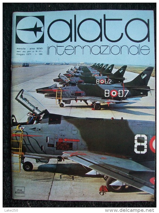 ALATA -  MAGGIO   1971 - AEREI LEGGERI,MERCURE,ANTISOM,FORZE AEREE RUMENE,VFW 614 - Engines