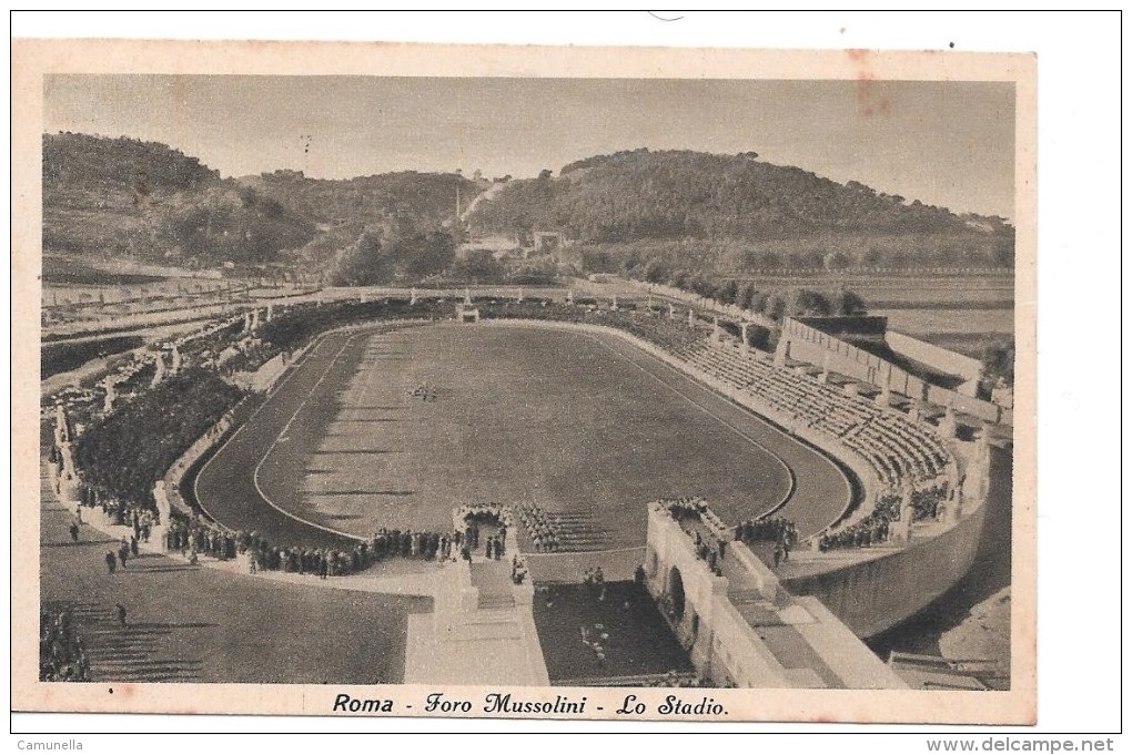 Roma-foro Mussolini -lo Stadio - Stades & Structures Sportives