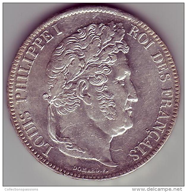 5 Francs. Louis Philippe I. 1837 W. SUPERBE  - - 5 Francs