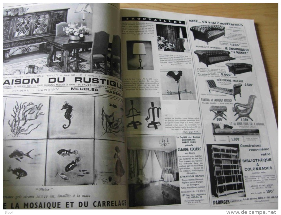 Art Et Décoration De Juillet/Aout 1968 N°137 BE Voir Clichés Et Table Des Matières - Huis & Decoratie