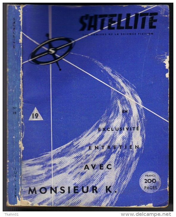 SATELLITE N ° 19  DE 1959 - Satellite