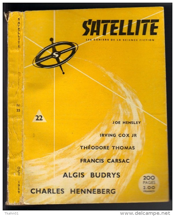 SATELLITE N ° 22  DE 1959 - Satellite