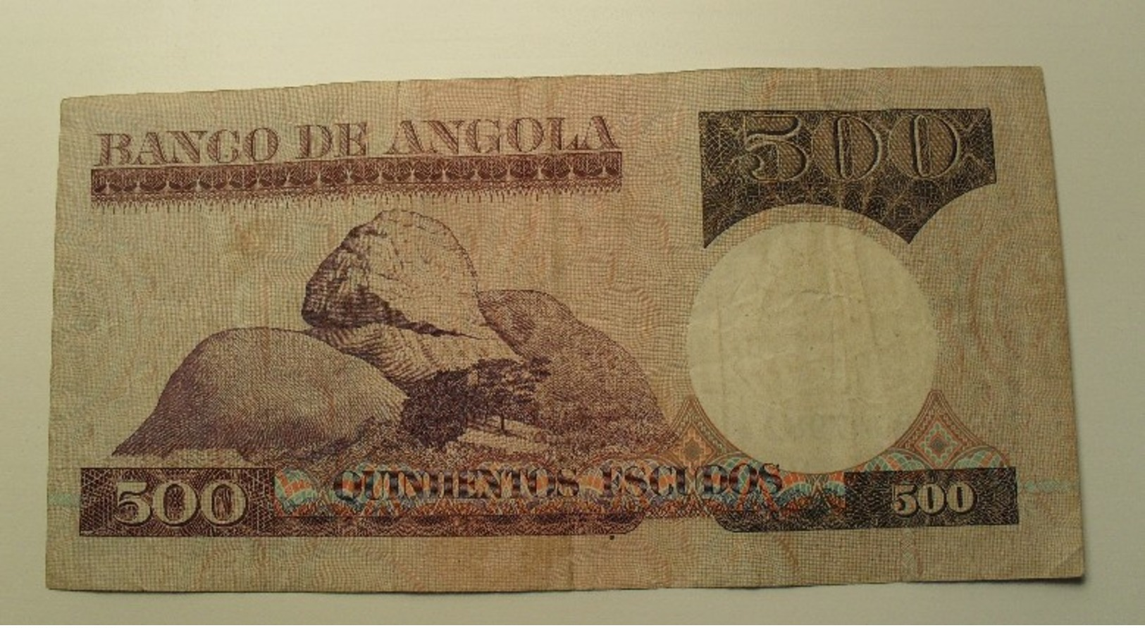 1973 - Angola - 500 ESCUDOS, 10 De Junho De 1973, BO47982 - Angola