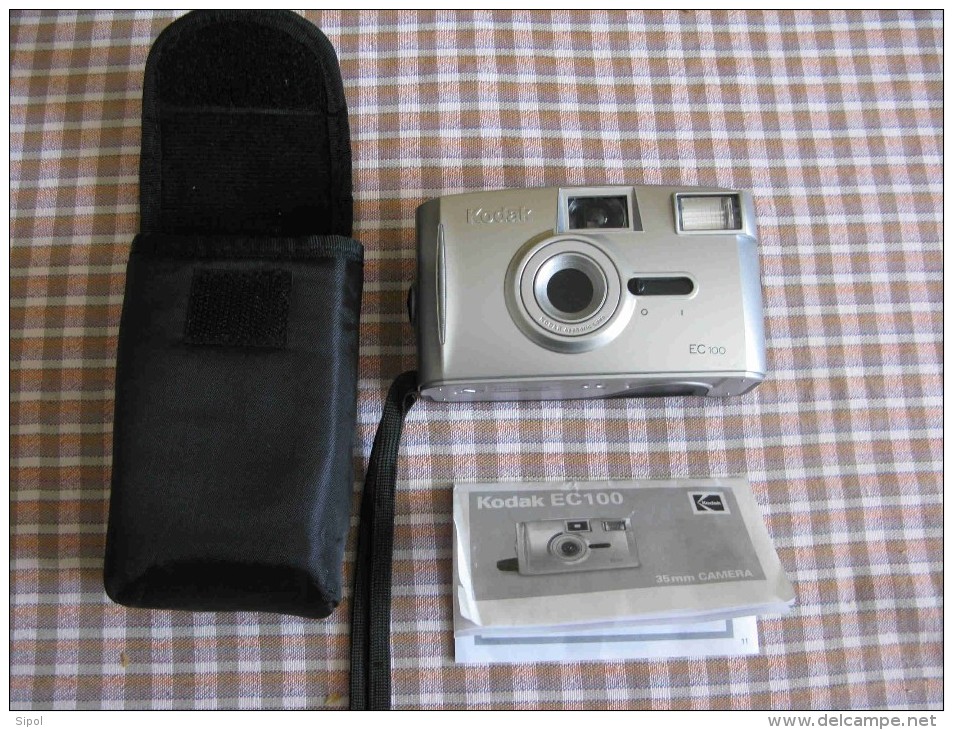 Appareil Photo KODAK E C 100   - 35 Mm Avec Notice Et étui Tissu Vynil   BE - Macchine Fotografiche