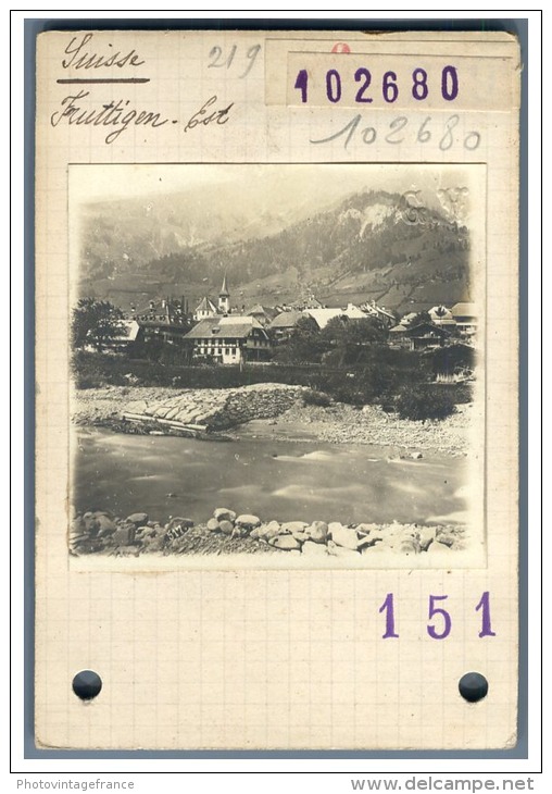 G.W., Suisse, Frutigen - Est - Oud (voor 1900)