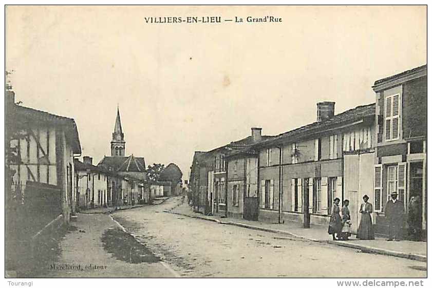 Nov14 1099: Villiers-en-Lieu  -  Grande Rue - Other & Unclassified