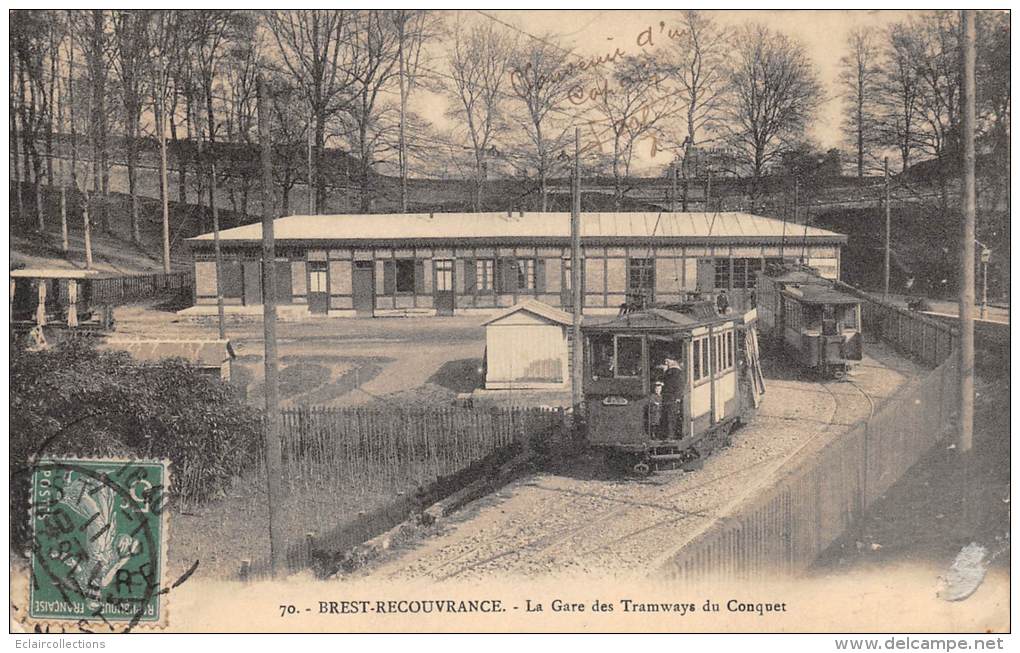 Brest     29   Gare  Des Tramways Du Conquet - Brest