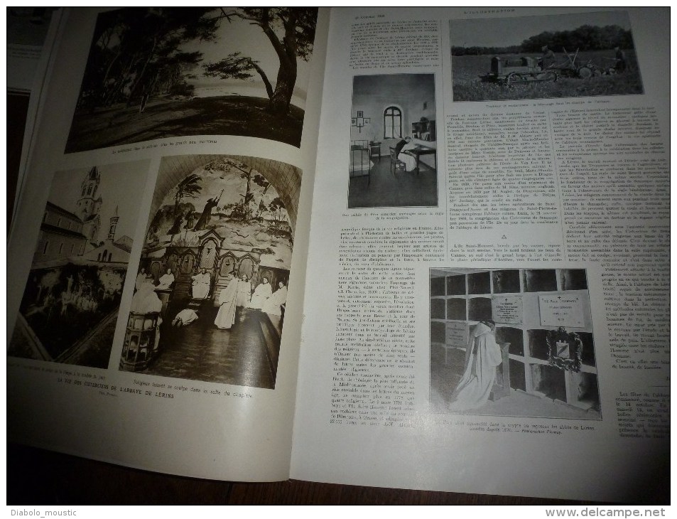 1928 L´ONDINE coulé;Furnes;Bruay;MONET; Abbaye de Lérins;PARIS-SAÏGON Auto;SERBIE;Opéra-comiq. tchèque;ZEPPELIN;Charfiel