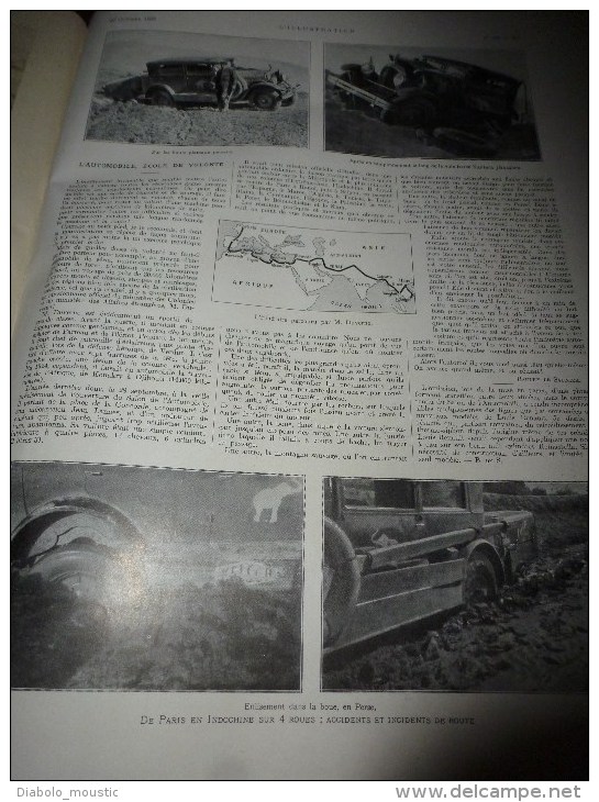 1928 L´ONDINE coulé;Furnes;Bruay;MONET; Abbaye de Lérins;PARIS-SAÏGON Auto;SERBIE;Opéra-comiq. tchèque;ZEPPELIN;Charfiel