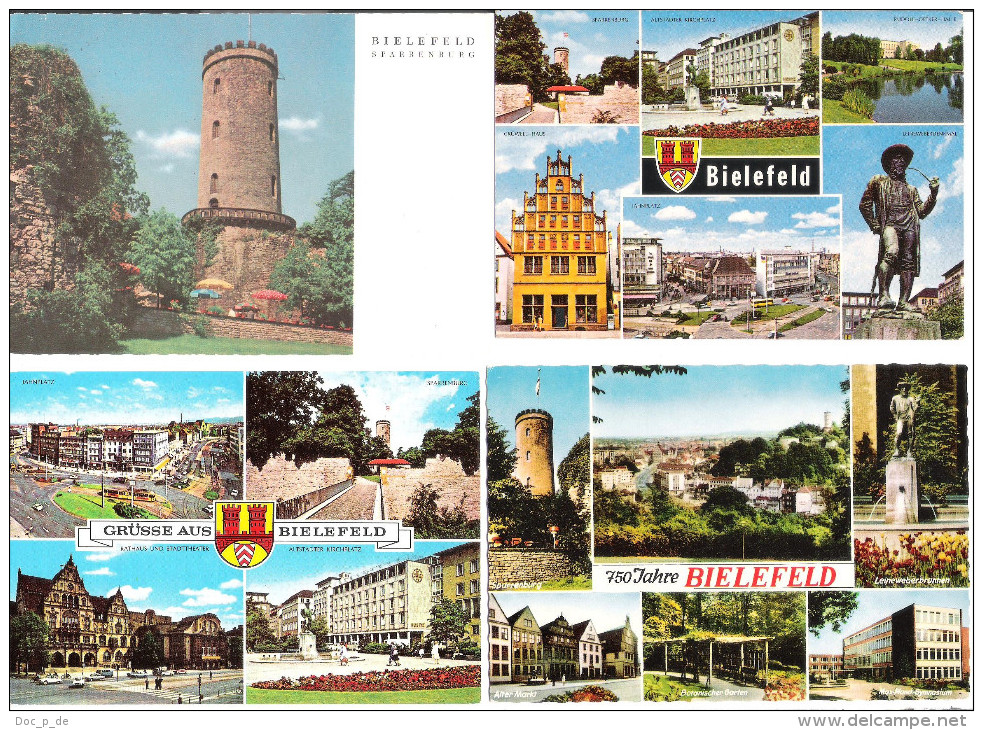 Deutschland - 4 AK - Bielefeld - Bielefeld
