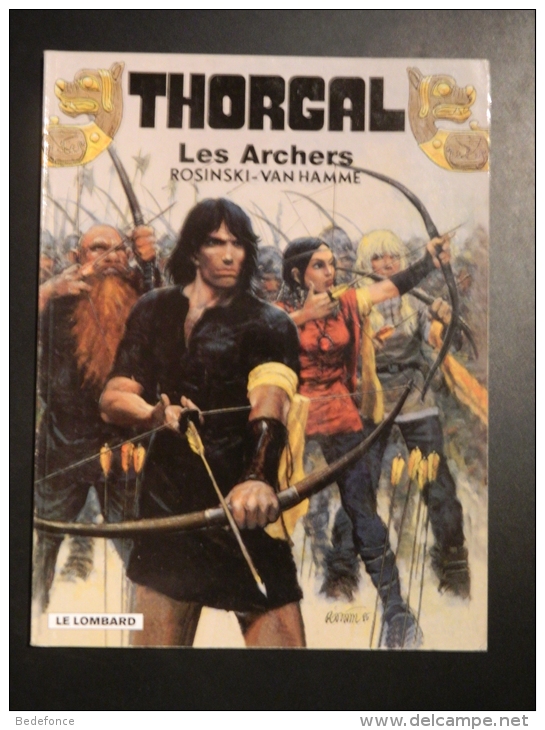 Thorgal - 9 - Les Archers - De Rosinski Et Van Hamme - édition Brochée Publicitaire - Thorgal