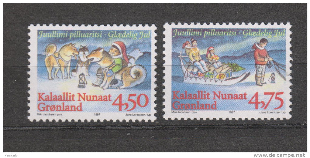 Yvert 292 / 293 ** Neuf Sans Charnière MNH Noel - Unused Stamps