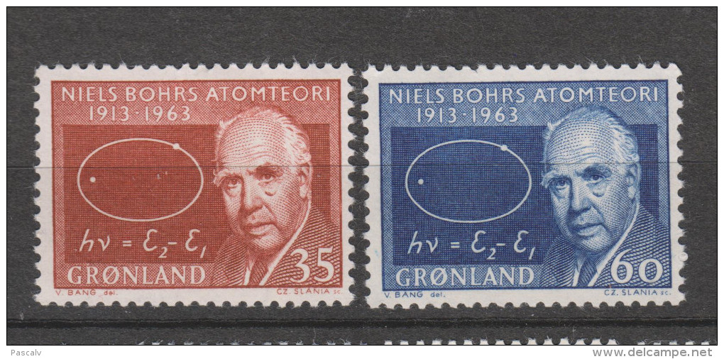 Yvert 53 / 54 ** Neuf Sans Charnière MNH Atome - Ungebraucht