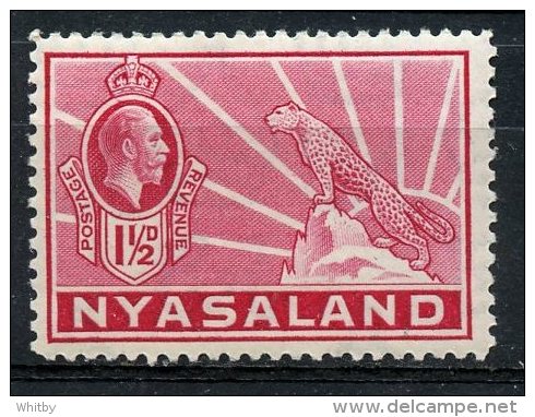 Nyasaland 1934 2 1/2p George V Issue #40 - Nyassaland (1907-1953)