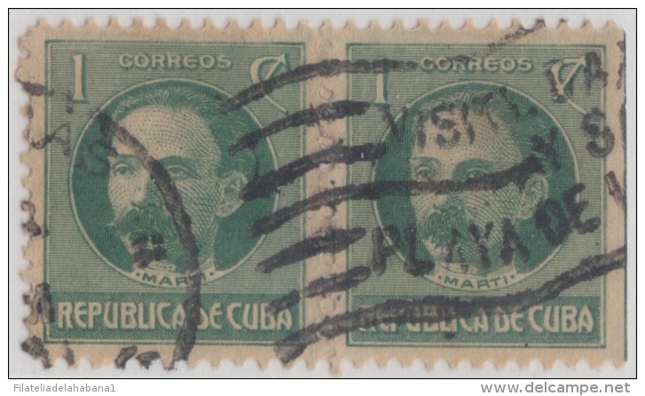 1917-133. CUBA. REPUBLICA. 1917. PATRIOTAS. 1c. JOSE MARTI. MARCA: VISITE CARDENAS Y SU PLAYA DE VARADERO. - Ongebruikt