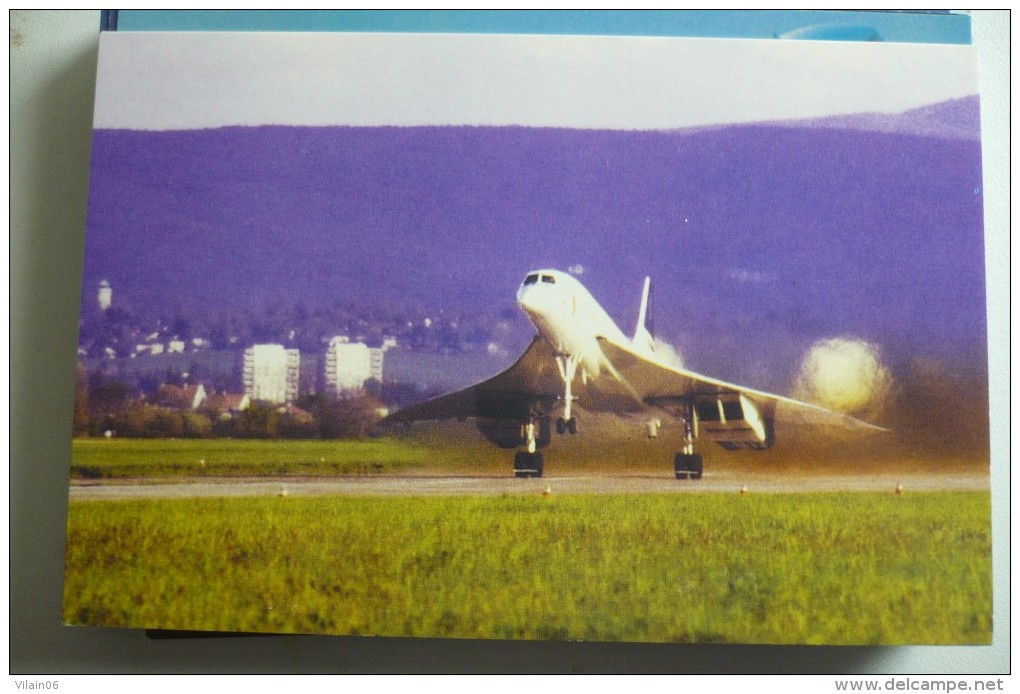 CONCORDE  BRITISH AIRWAYS   G BOAC   EUROAIRPORT  AIRPORT 1986 - 1946-....: Moderne