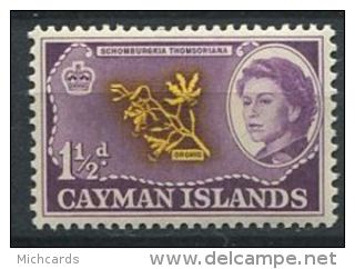138 ILES CAIMANES 1962 - Orchidee (Yvert 159) Neuf **(MNH) Sans Trace Charniere - Caimán (Islas)