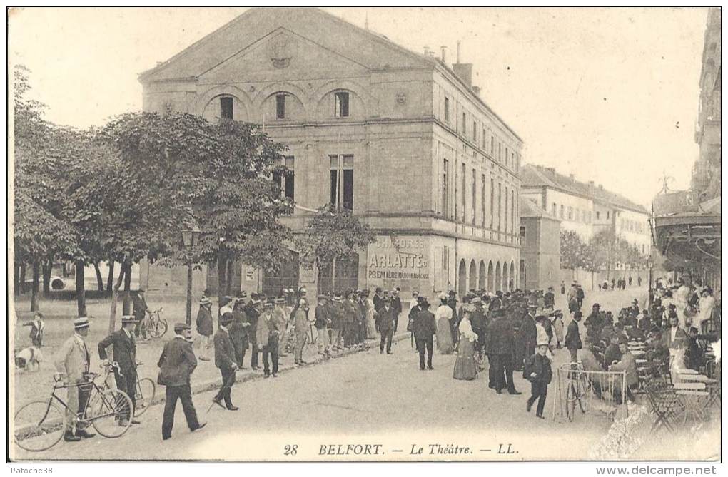 90 - BELFORT - Le Théatre - Belfort - Ville